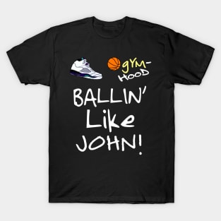 Ballin' Like John Stockton (Style 2) T-Shirt